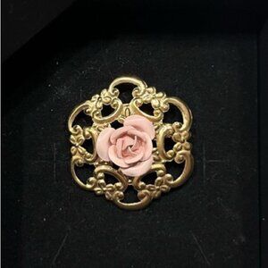 Vintage flower brooch